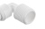 Фитинг угловой 1/4" - 3/8" трубка-резьба ME0406