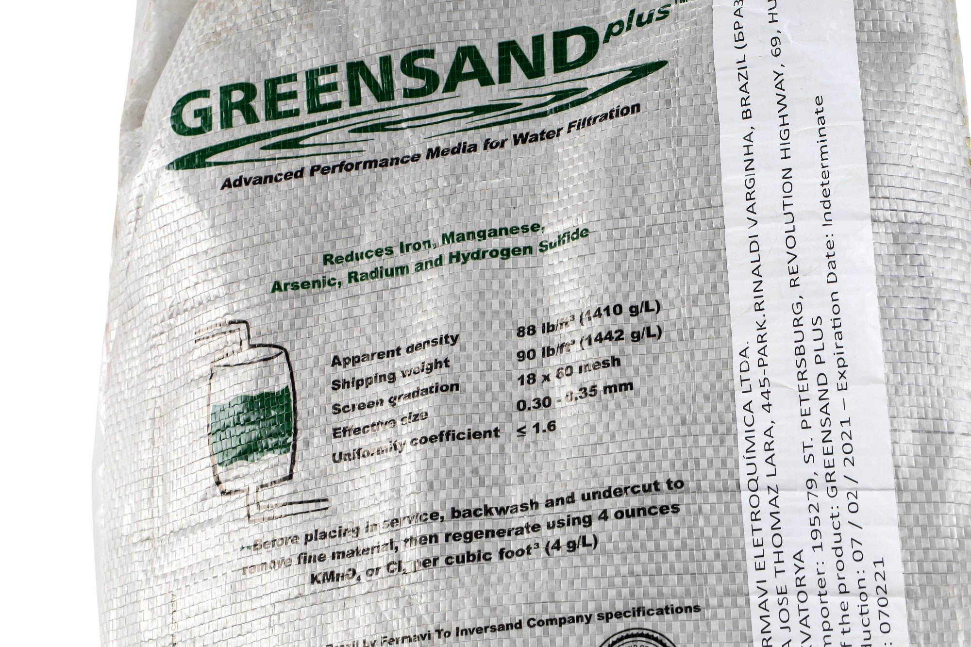 Greensand Plus, меш. 14,15 л