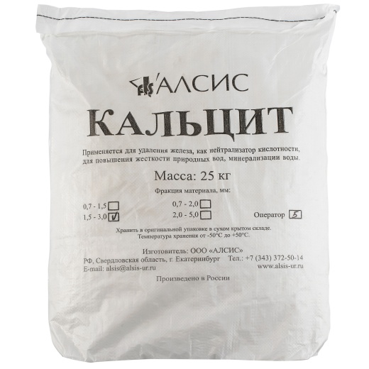 Кальцит (фр.1,5-3,0 мм), 25кг