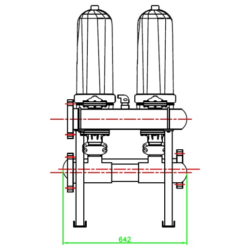 Система фильтрации HF-A2-2-3 130 мкм