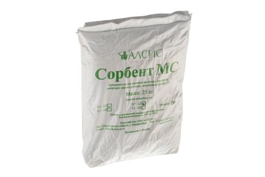 Сорбент МС фр. 0.3 - 0,7, 25кг/18,5л