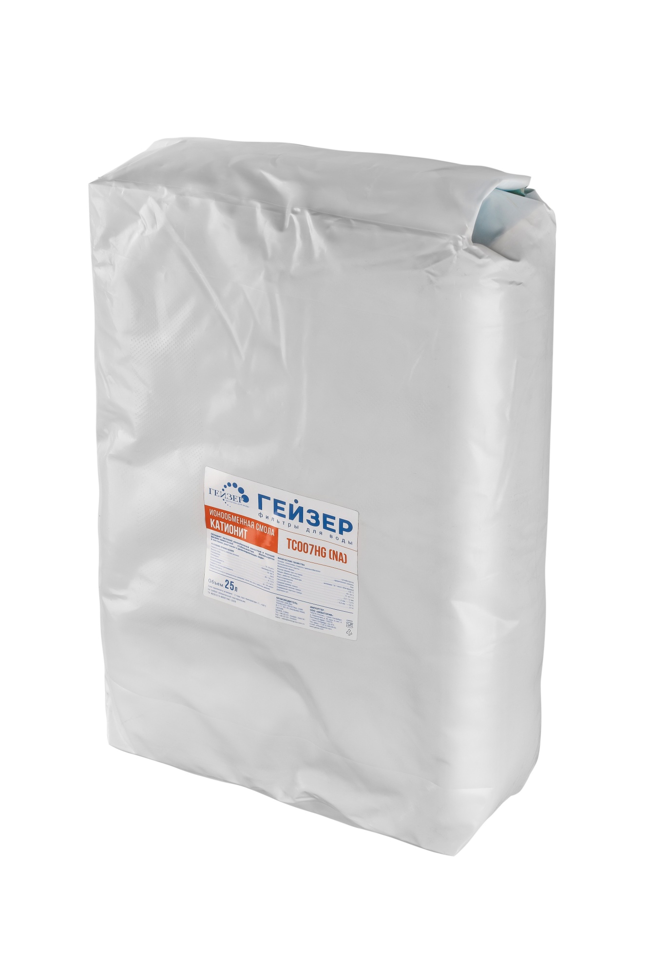 Ионообменная смола TC007HG (Na+), 25л